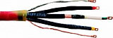 Муфта концевая комбинированная с термоусаживаемыми трубками для кабеля с ПВХ изоляцией